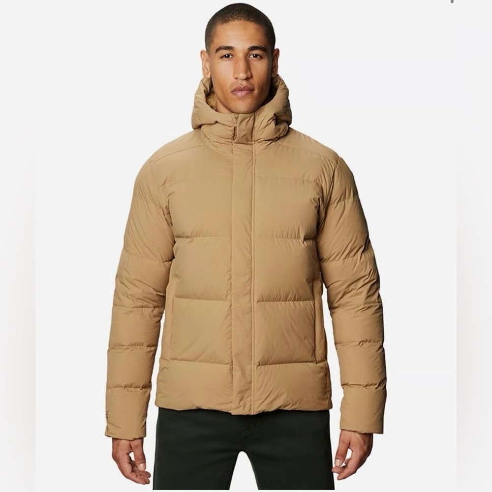 Mountain Hardwear Glacial Storm Jacket Light Brown XL